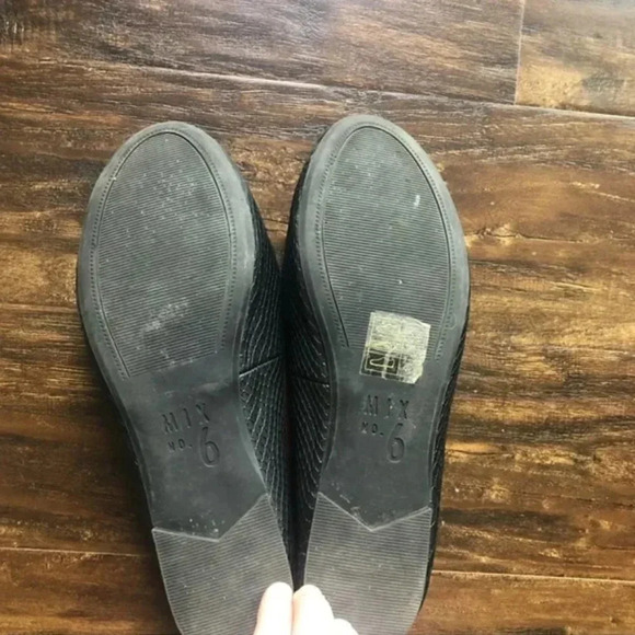 Black Flats | Black Flat Shoes | Classic | Business Casual | Mix No 6 Shoes - Picture 13 of 13